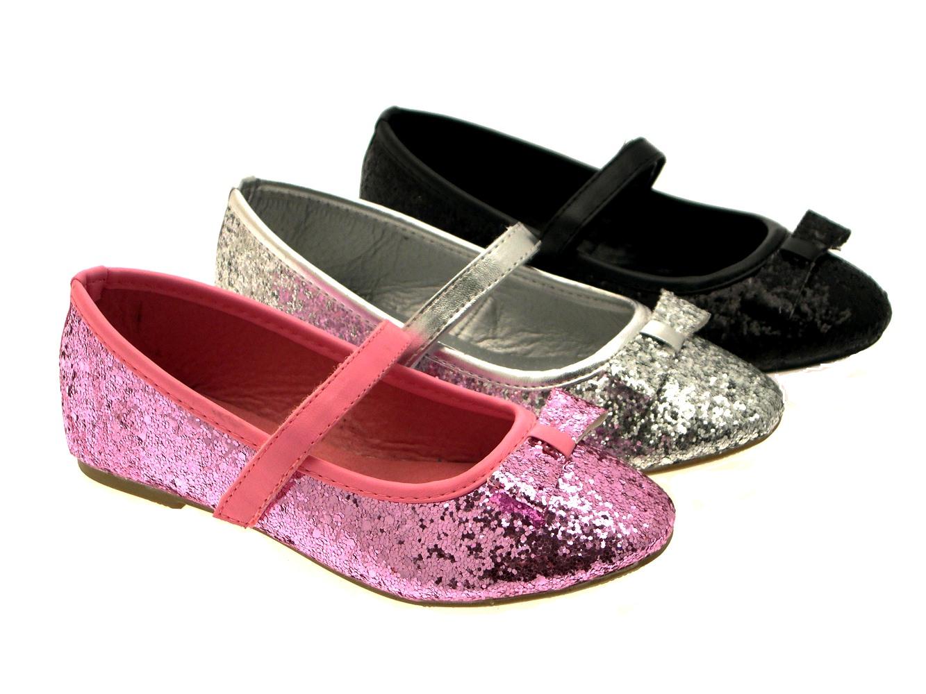 sparkly ballerina pumps